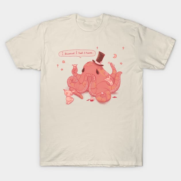 Robot Octopus T-Shirt by moonlitdoodl